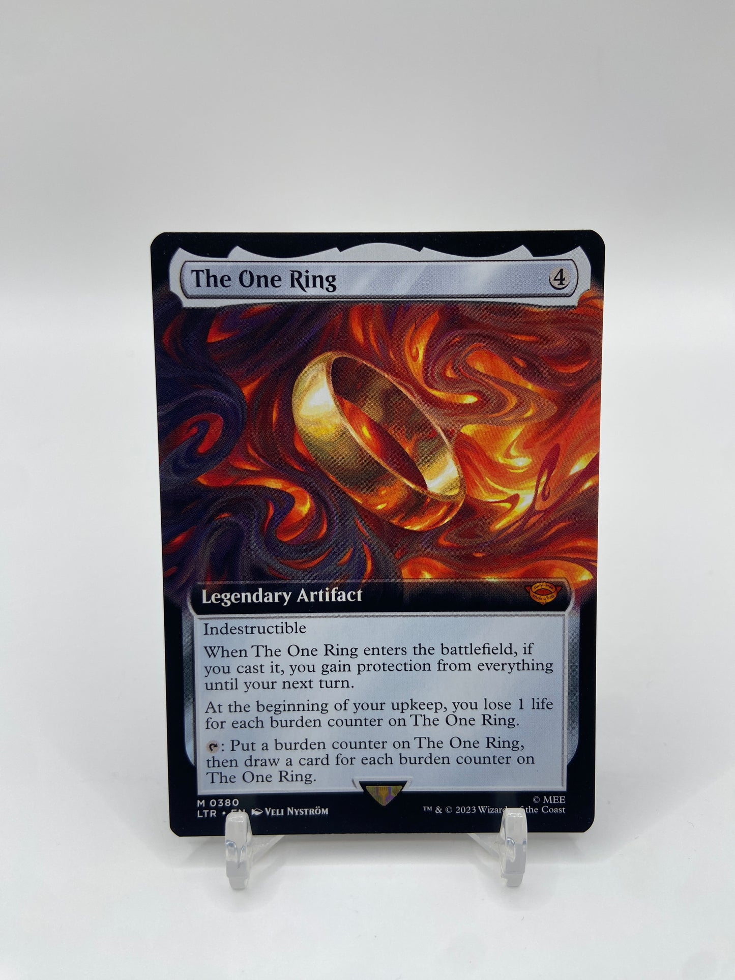 The One Ring (Extended Art) Universes Beyond: The Lord of the Rings: Tales of Middle-earth M 380