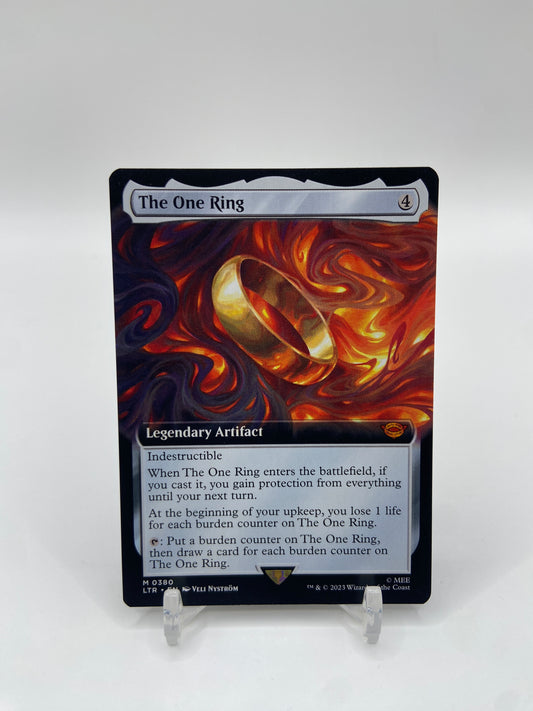 The One Ring (Extended Art) Universes Beyond: The Lord of the Rings: Tales of Middle-earth M 380