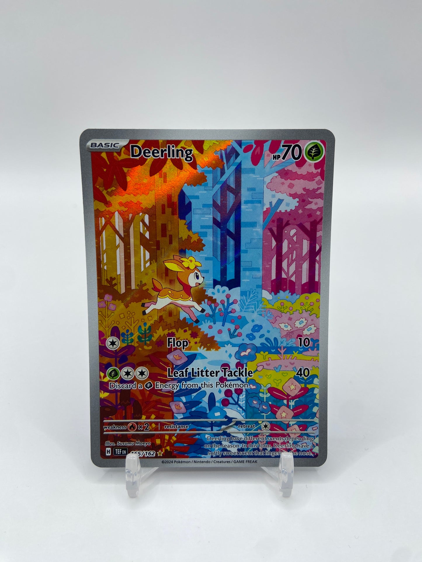 Deerling  Illustration Rare Full Art Temporal Forces 165/162