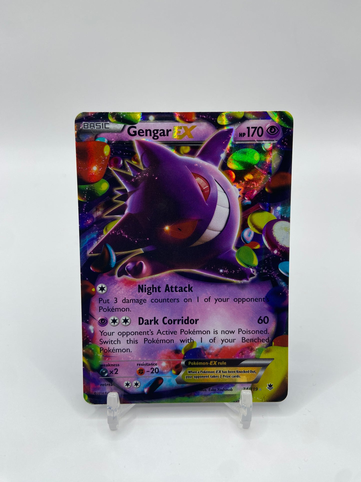 Gengar EX Phantom Forces 34/119