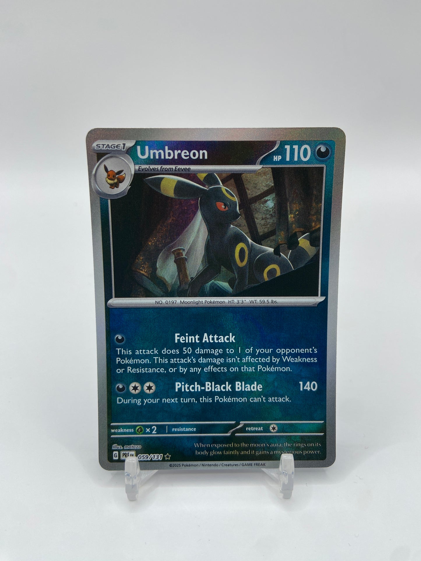Umbreon (Master Ball Pattern) Prismatic Evolutions 059/131