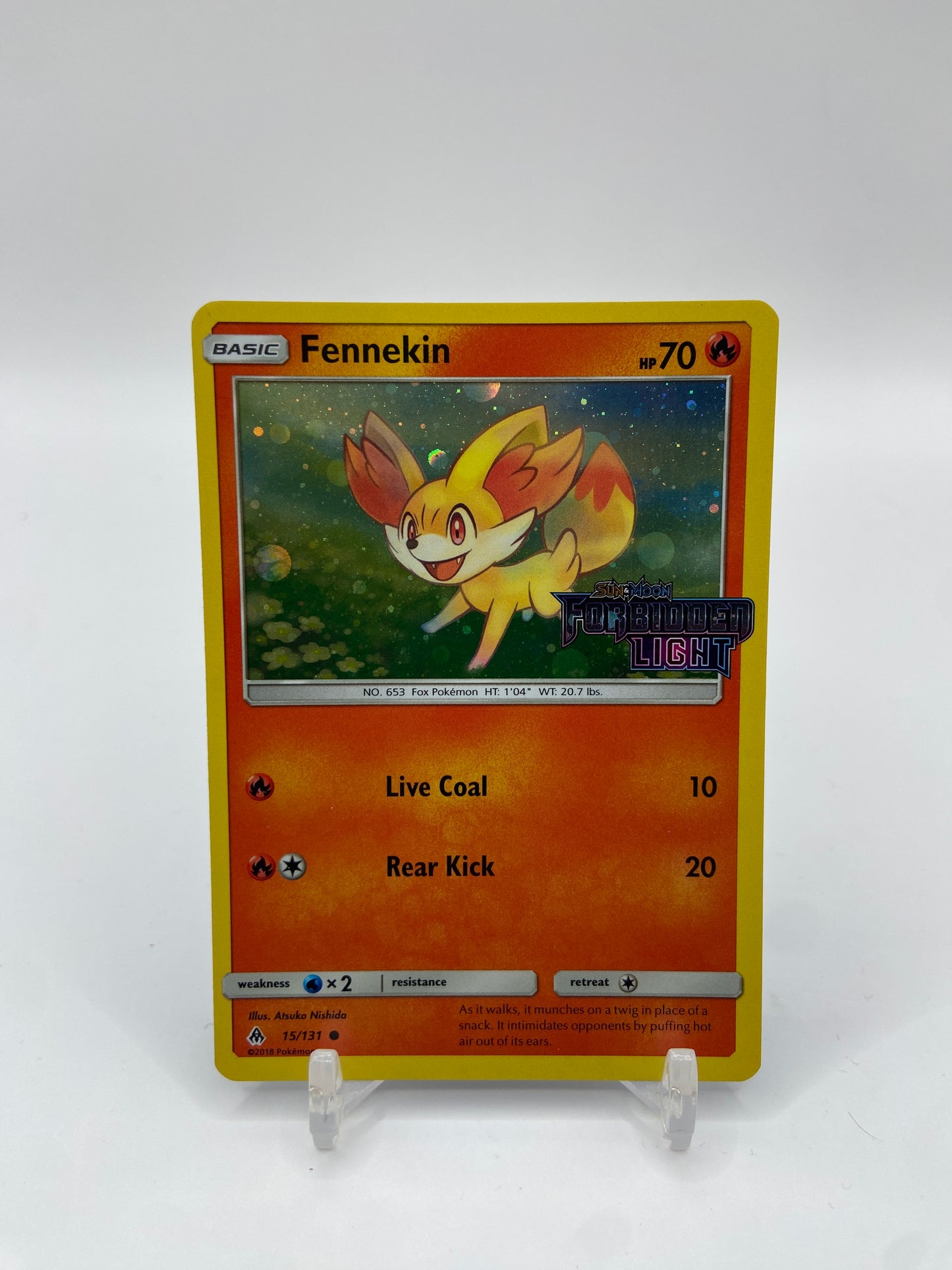 Fennekin - 15/131 (Toys R' Us Promo) Sun & Moon Promo 15/131