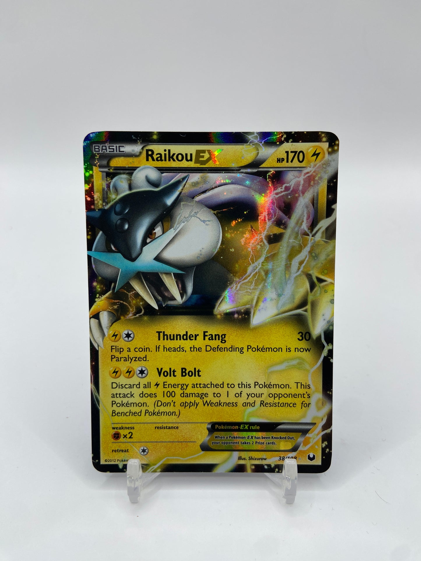 Raikou EX Dark Explorers 38/108