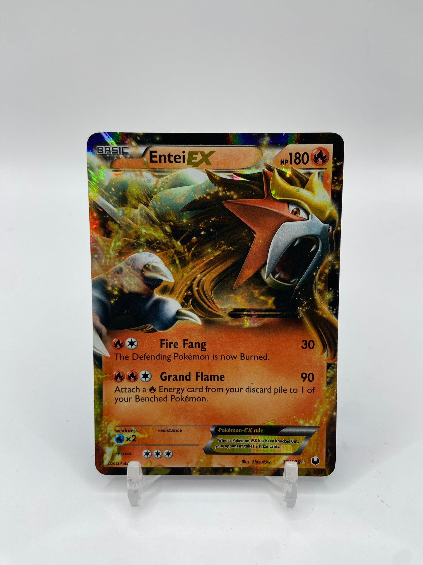 Entei EX Dark Explorers 13/108