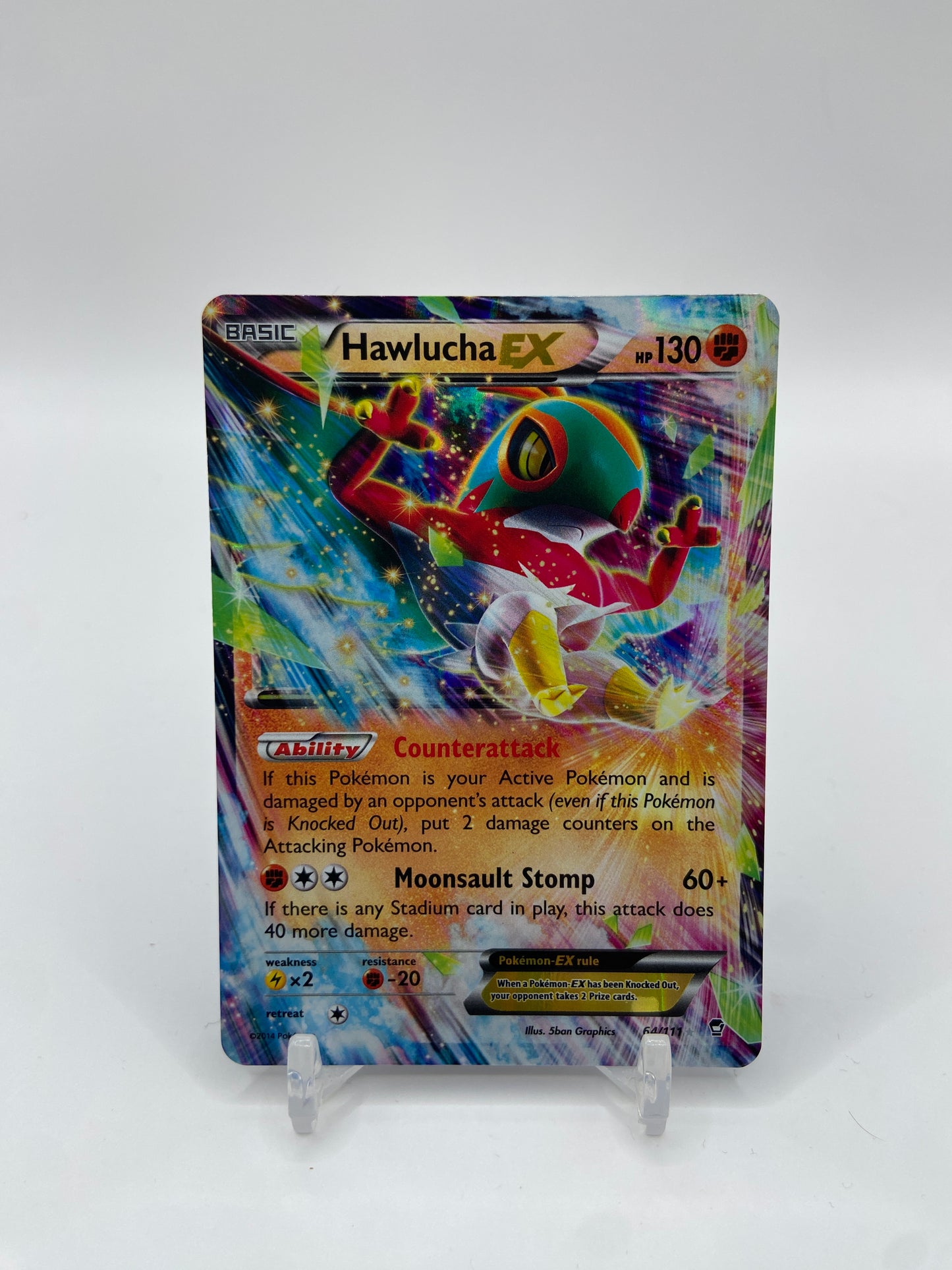 Hawlucha EX Furious Fists 64/111