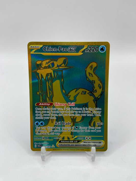 Chien-Pao Ex Gold Secret Rare Paldean Fates 242/091
