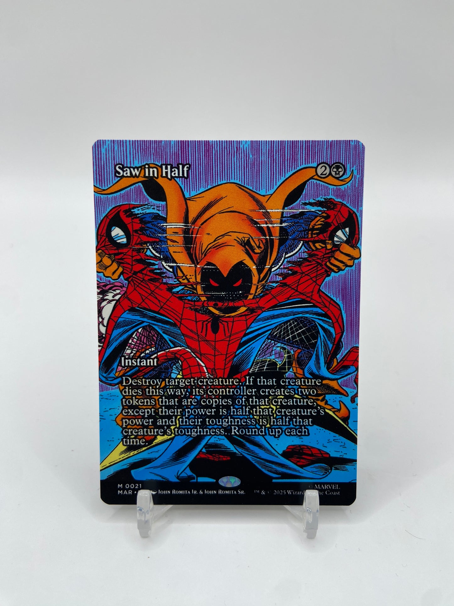 Saw in Half (Borderless) Marvel Eternal-Legal M 21