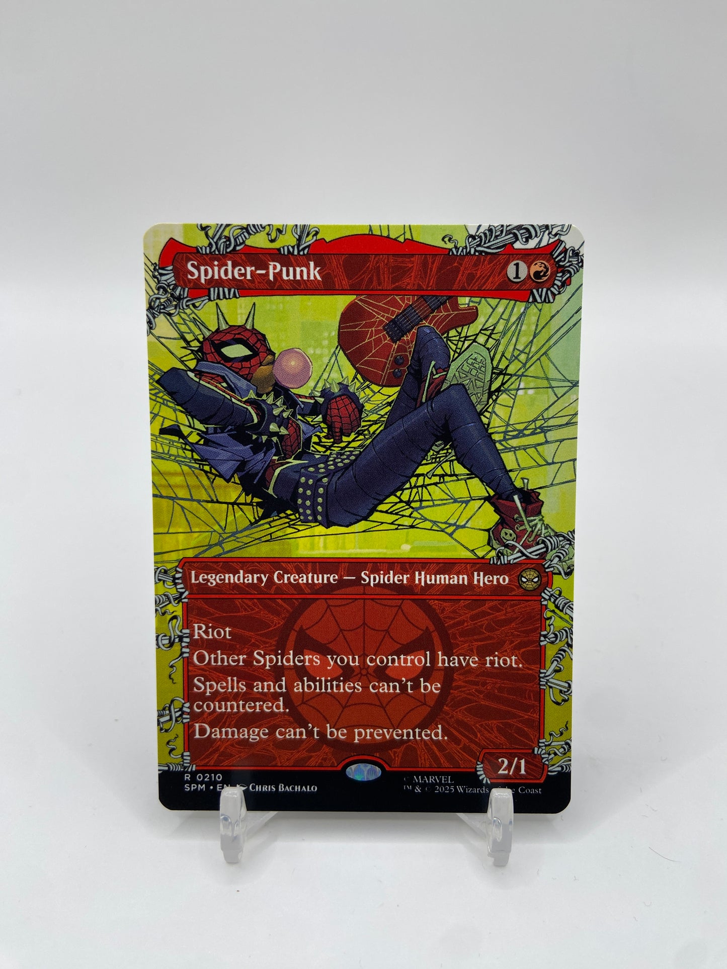 Spider-Punk (0210) (Borderless) Marvel's Spider-Man R 210