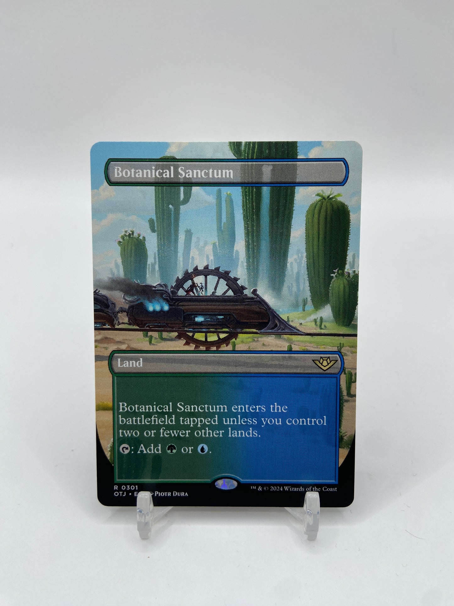 Botanical Sanctum (Borderless) Outlaws of Thunder Junction R 301