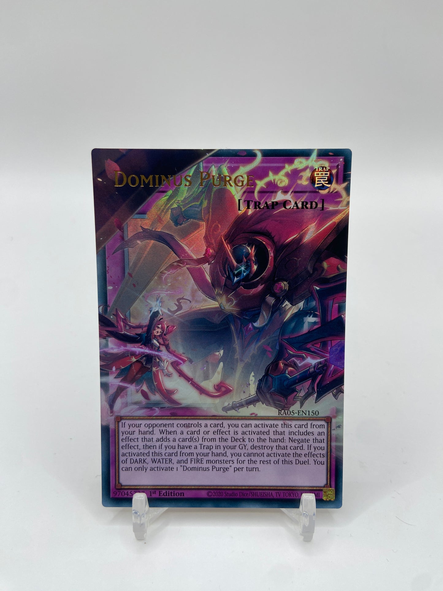 Dominus Purge Ultra Rare Over Frame Rarity Collection 5 RA05-EN150