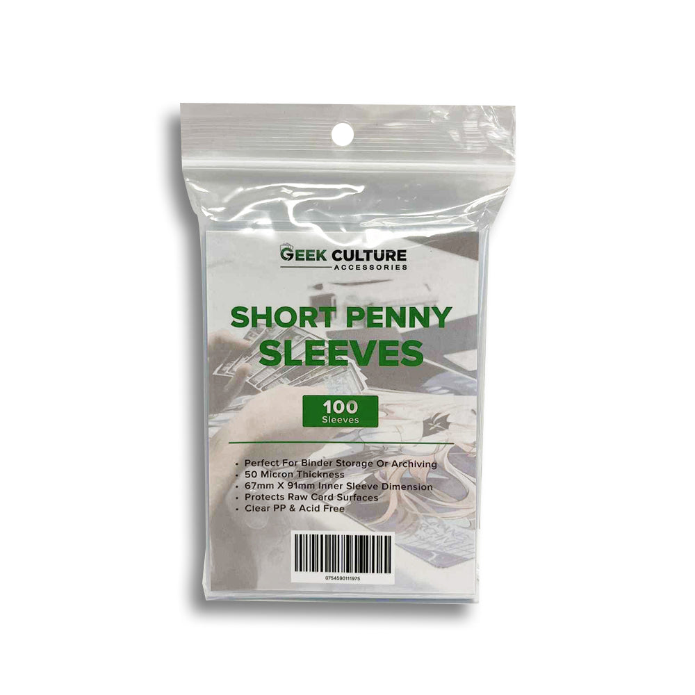 Short Penny Sleeves (100ct)