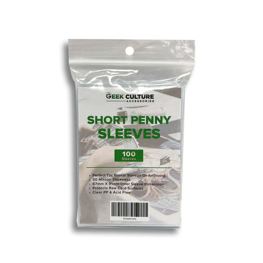 Short Penny Sleeves (100ct)