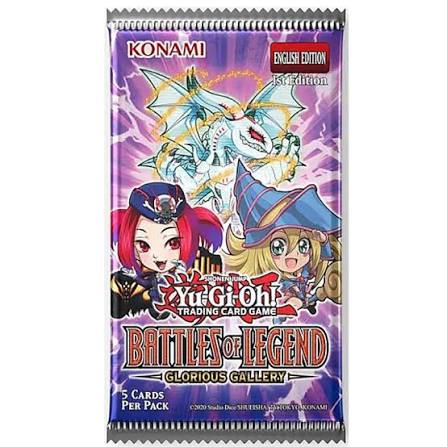 Yugioh! Battles of Legend Glorious Gallery Booster Pack