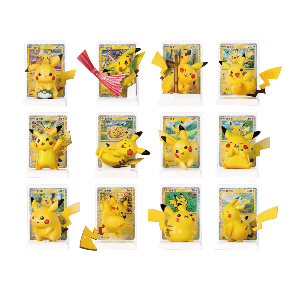 Pokémon TCG Dream Painting Vol. 4 - 30th Celebration Pikachu Figurine Blind Box