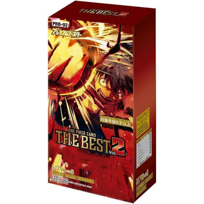 One Piece The Best Vol 2 PRB-02 Booster Box Japanese
