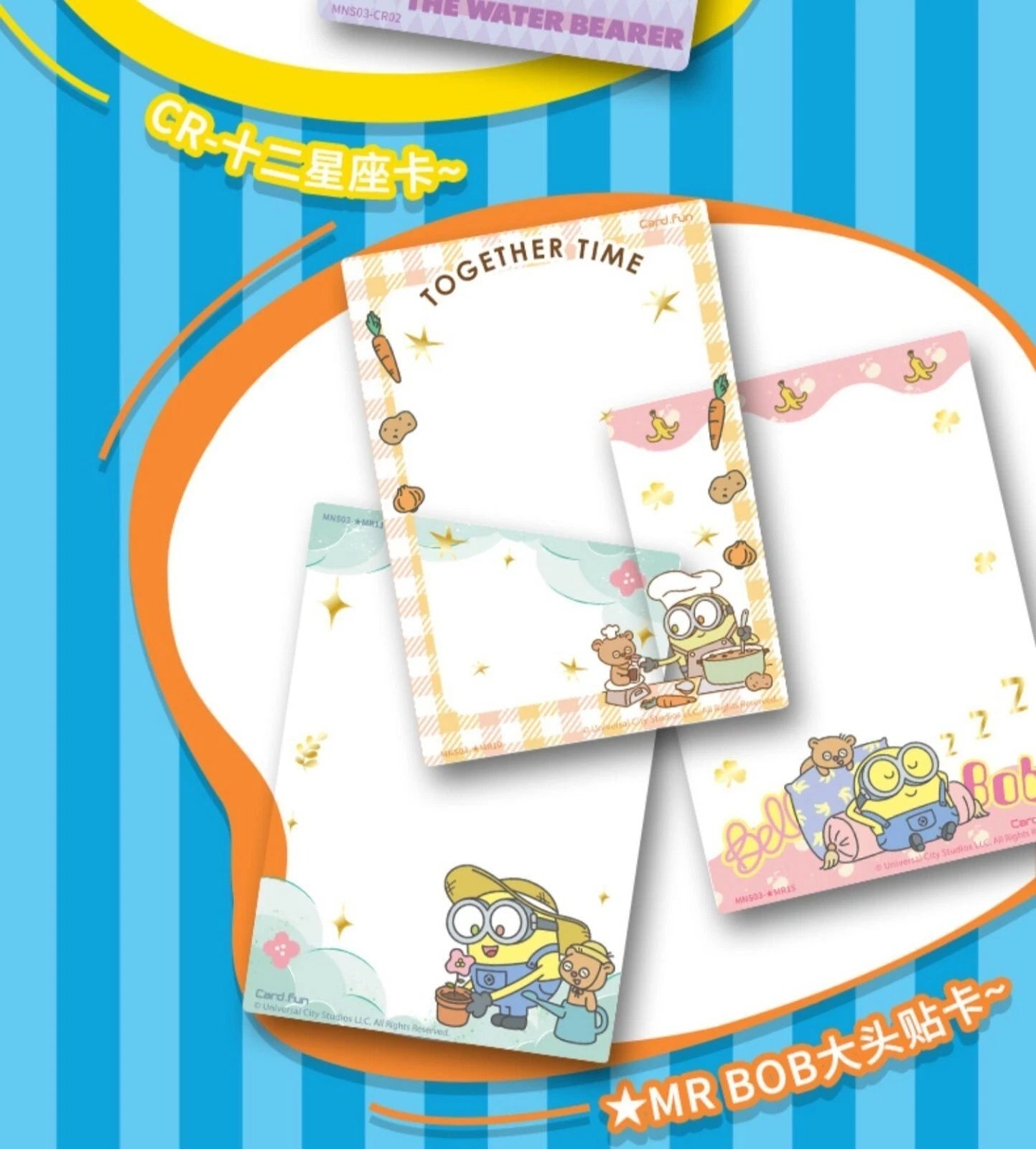 2024 Card Fun Minions Trading Cards Collection Booster Box