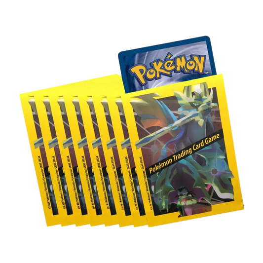 Crown Zenith Shiny Zacian & Zamazenta Sleeves 65PC Standard Size