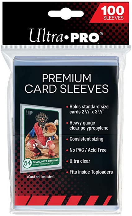 Ultra Pro Soft Premium Card Sleeves (100 Count Pack)