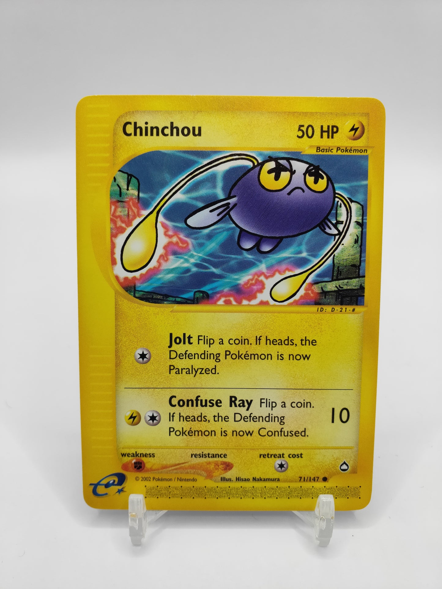 Chinchou E Reader Aquapolis 71/147