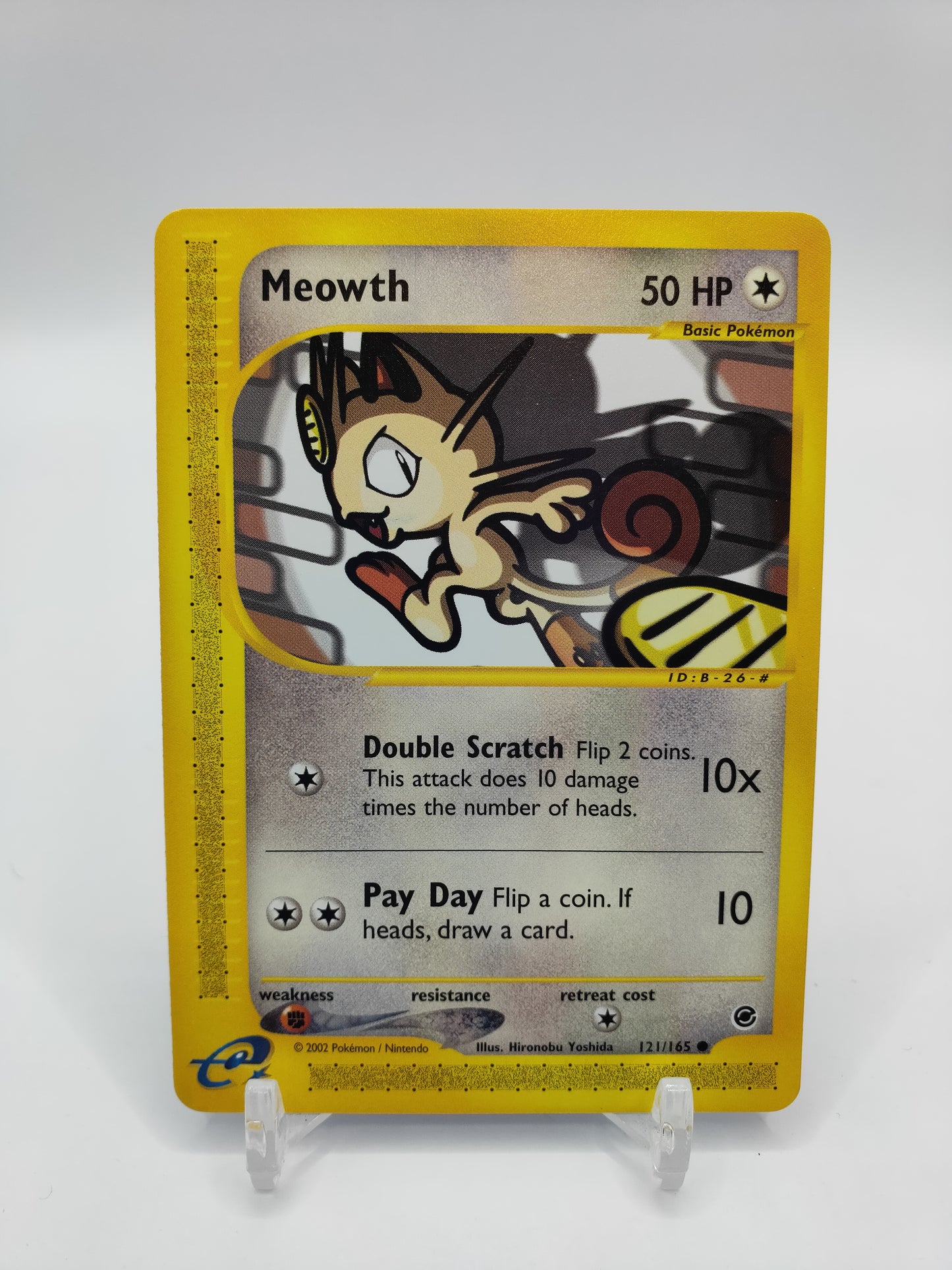 Meowth E Reader Expedition 121/165