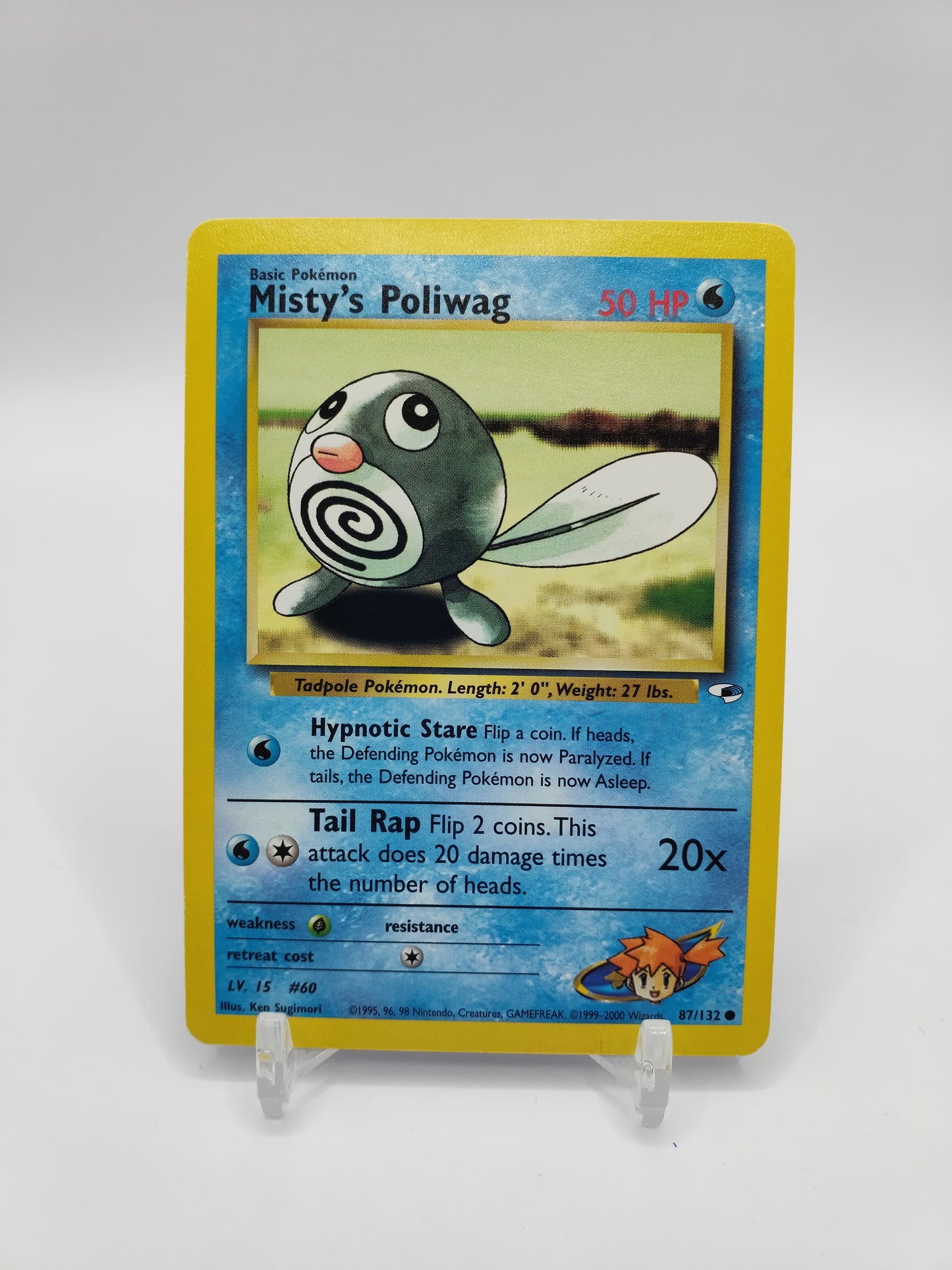 Misty's Poliwag Gym Heroes 87/132