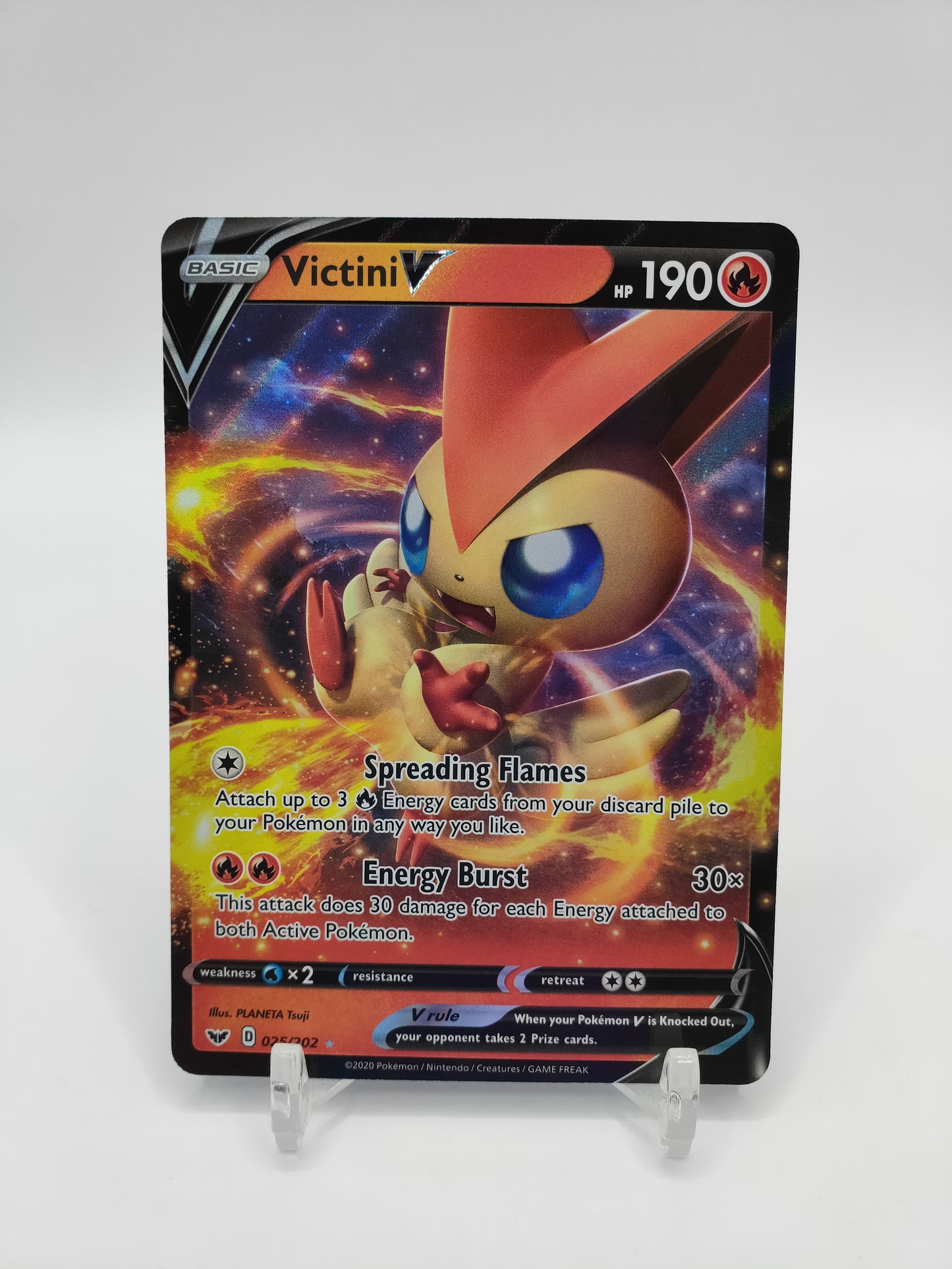 Victini V Sword & Shield Base 025/202