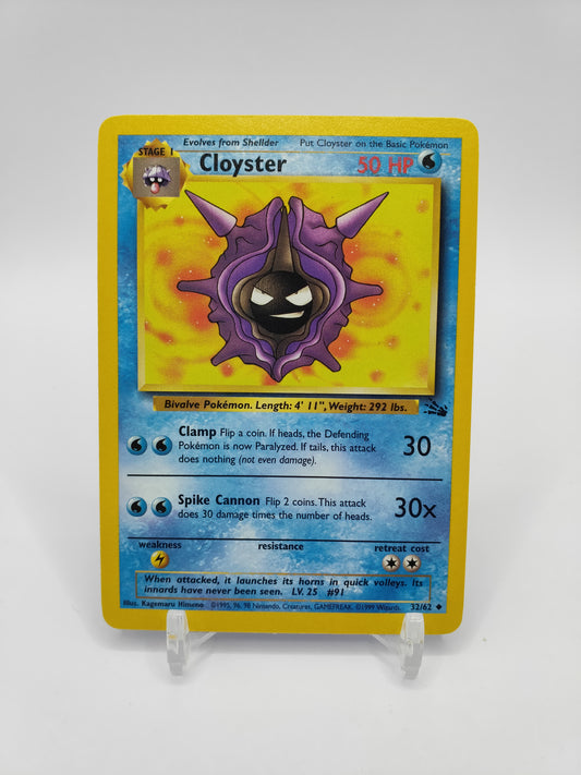 Cloyster Fossil Set 32/62