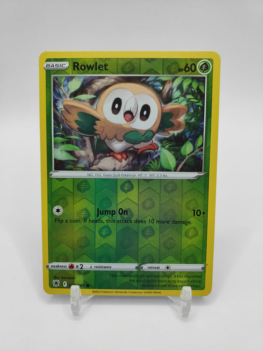 Rowlet Reverse Holo Astral Radiance 019/189