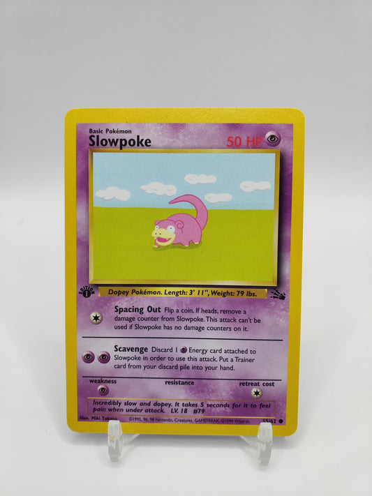 Slowpoke 1st Edition Fossil Set 55/62