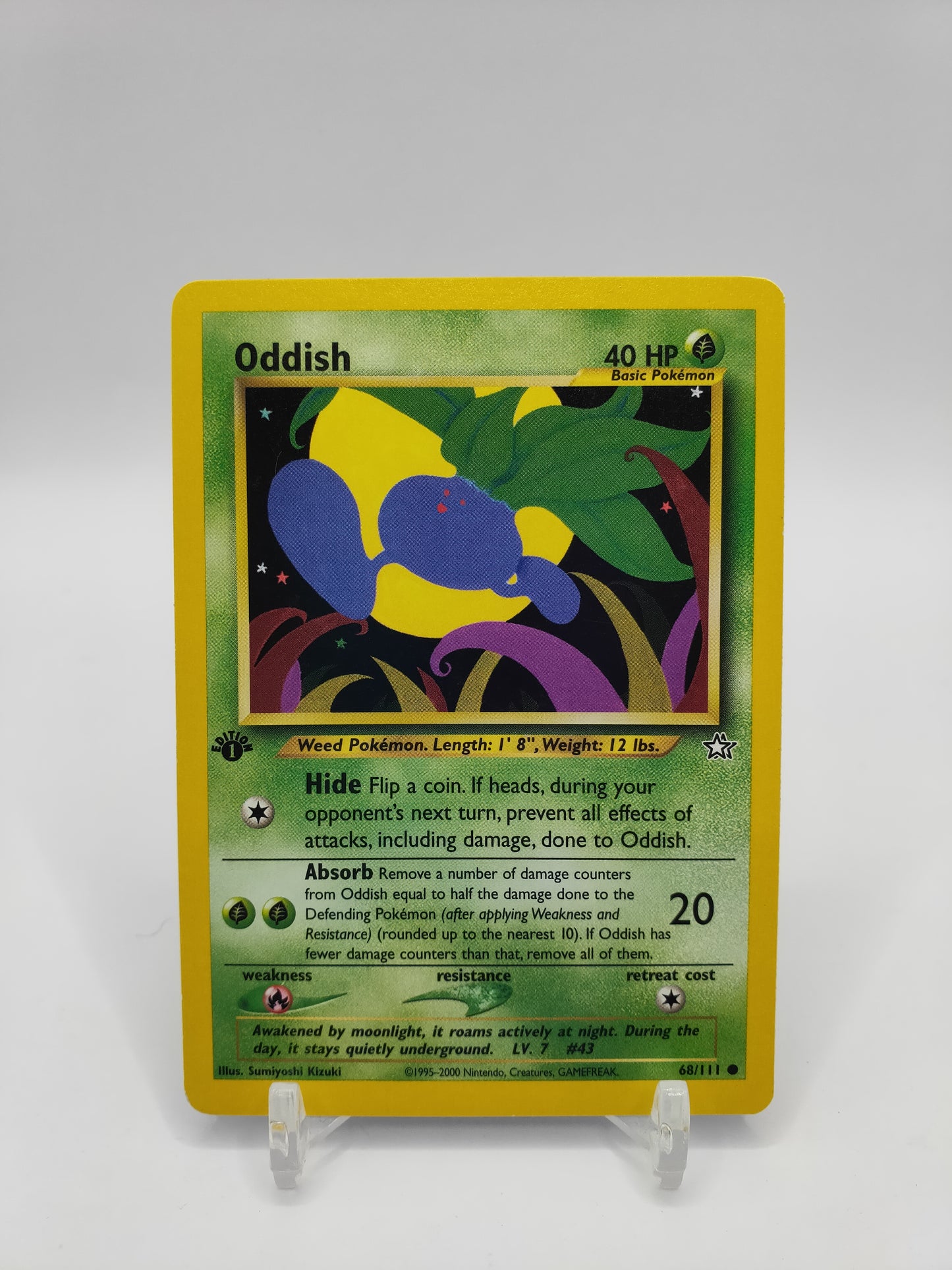 Oddish 1st Edition Neo Genesis 68/111