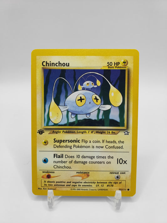 Chinchou 1st Edition Neo Genesis 55/111