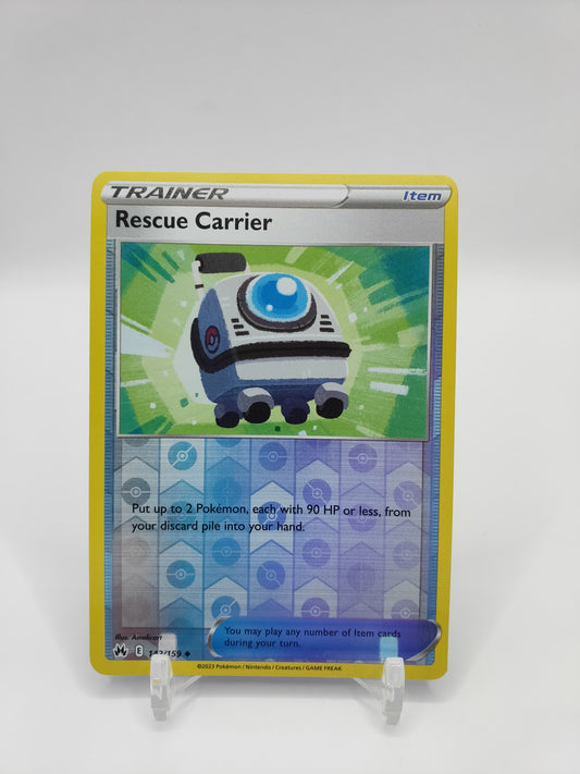 Rescue Carrier Reverse Holo Crown Zenith 142/159