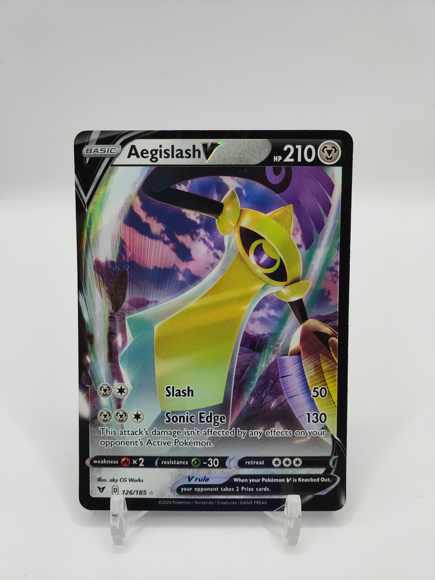 Aegislash V Vivid Voltage 126/185