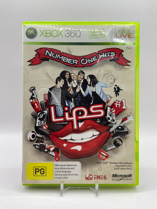 Number One Hits Lips Xbox 360