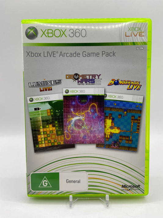 Xbox Live Arcade Game Pack Xbox 360