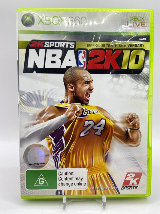 2K Sports NBA 2K10 Xbox 360