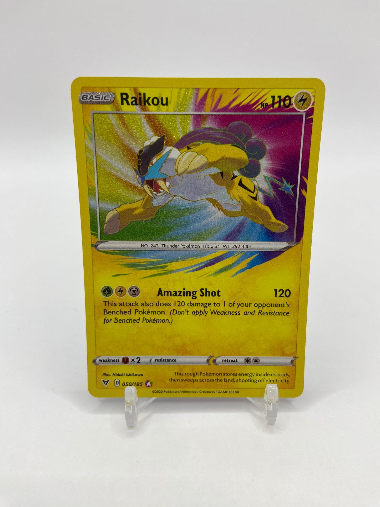 Raikou - 050/185 - Amazing Rare