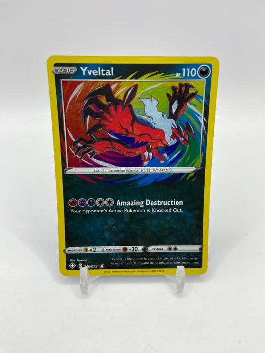 Yveltal Amazing Rare Shining Fates 046/072