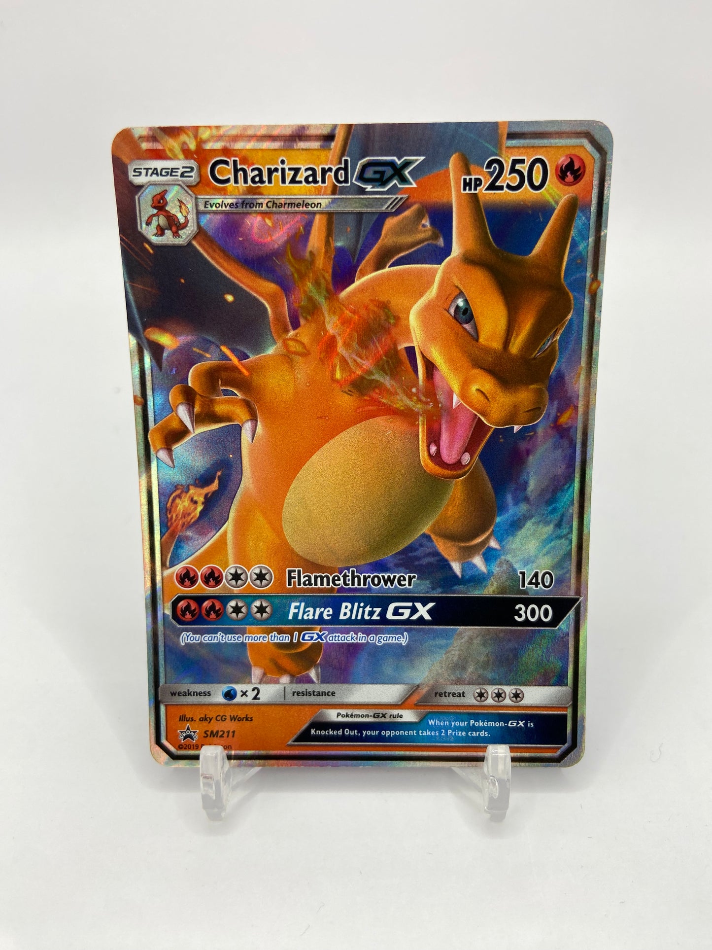 Charizard Gx Promo SM211